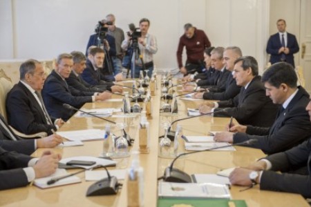 Встреча Mинистров иностранных дел Tуркменистана и Российской Федерации