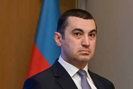 Баку: Новые предложения Азербайджана были направлены Армении 15 дней назад
