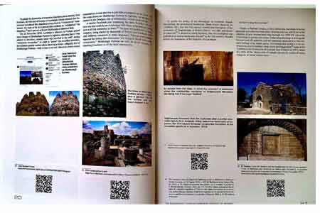 Книга-альбом <Армянское христианское наследие Арцаха, находящееся под угрозой исчезновения>  вышла на английском языке