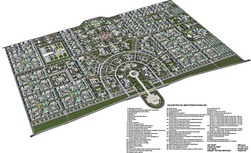 Проект города Аркадаг будет представлен на многосторонних площадках