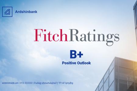 Fitch Ratings upgraded Ardshinbank’s outlook to Positive