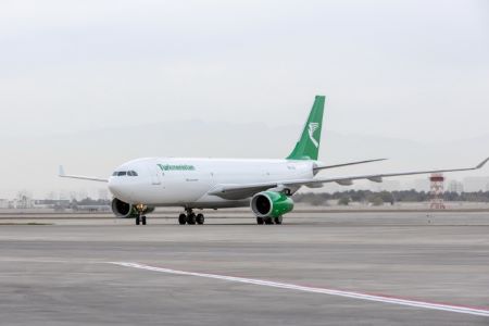 Туркменистан получил первый европейский грузовой самолет Airbus 