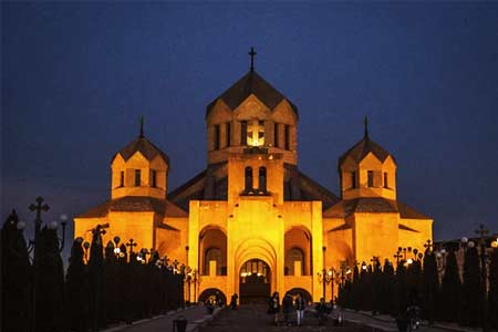 Храм Святого Григора Просветителя в Ереване признан одним из самых красивых в мире
