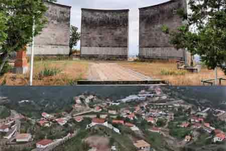 Azerbaijan destroys Memorial of Glory to those killed in WWII in  Berdzor