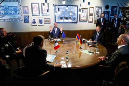 Meeting with participation of Pashinyan, Michel, Macron, Scholz and  Aliyev ended in Chisinau