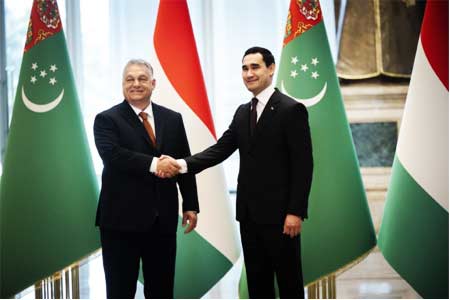По итогам туркмено-венгерских переговоров в верхах подписаны совместные документы