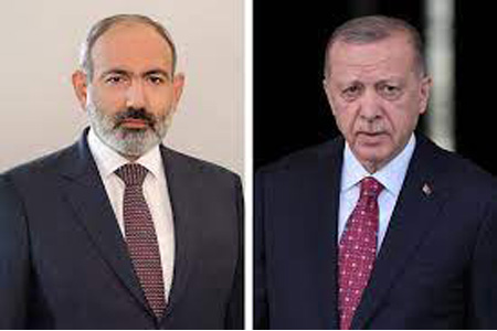 Пашинян Поздравил Эрдогана с Курбан Байрамом