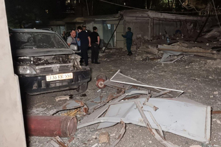 В одном из гаражей Еревана произошел взрыв, в результате которого пострадал один человек