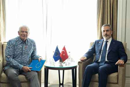 Borrell, Hakan discuss situation around Artsakh