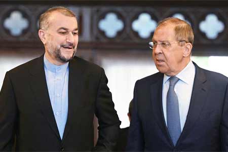 Russian, Iranian FMs discuss Nagorno-Karabakh 