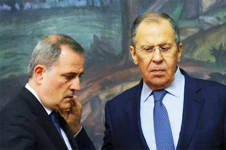 Lavrov, Bayramov discuss situation in South Caucasus
