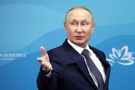 Путин: Запад стремится нахраписто влезть в дела Ближнего Востока, Южного Кавказ и Центральной Азии