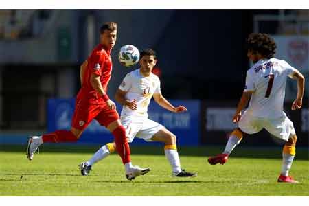 Гол Сперцяна не помог сборной Армении избежать поражения в матче с северомакедонцами