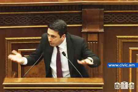 Armenian NA speaker accusing Azerbaijani president of torpedoing  peace process 