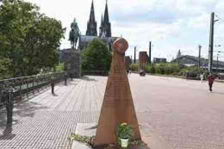 CCAF denounces Cologne City Council`s decision to dismantle Armenian Genocide memorial