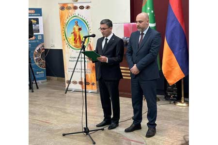 Photo exhibition dedicated to 300th anniversary of great classic of  Turkmen literature Magtymguly Fragi opened in Yerevan