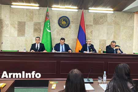 Yerevan hosts academic conference "The life and work of the classic  of Turkmen literature Magtymguly Pyragy" 