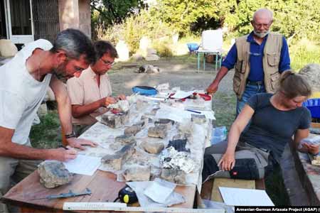 Findings of Armenian-German expedition shed new light on various  processes ancient capital of Armenian Kingdom, Artashat