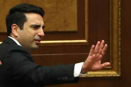 Ален Симонян: Смена власти в Армении возможна только в 2026 году по итогам выборов в Национальное Собрание