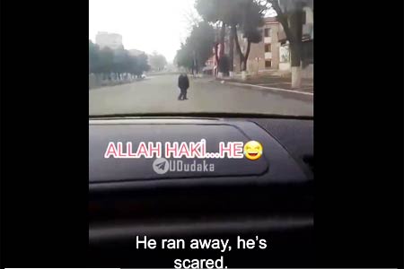 Viral video shows Azerbaijanis taunting old Armenian man in  depopulated Stepanakert
