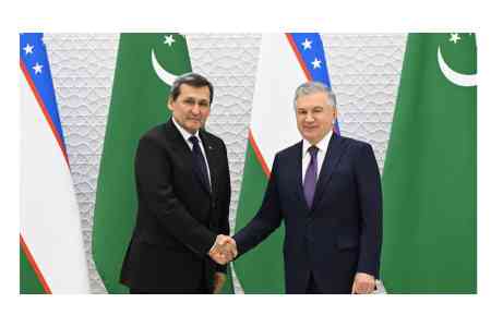 Issues of development of Turkmen-Uzbek relations were discussed