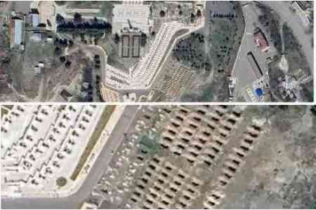 Азербайджанцы уничтожили пантеон героев Степанакерта
