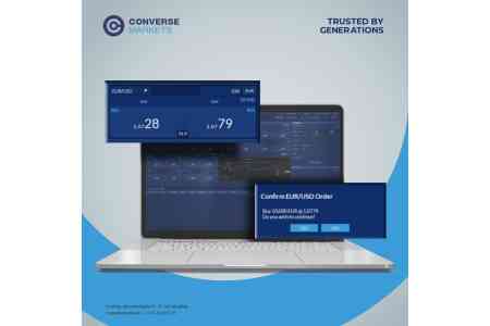 Converse Markets. Արտարժույթի փոխանակման առցանց հարթակ՝ Կոնվերս Բանկի իրավաբանական անձ հաճախորդների համար