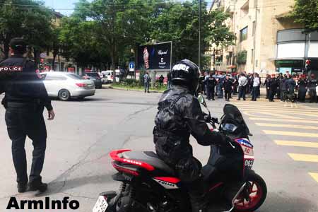Police to block roads during EBRD forum in Yerevan 