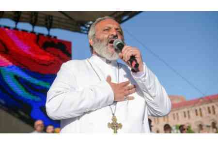 Bagrat Srbazan`s bishopric rank preserved; his church-administrative  service terminated: AAC
