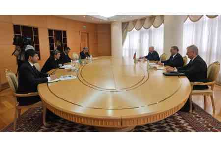 Встреча Главы МИД Туркменистана с Заместителем Председателя Совета Федерации Российской Федерации