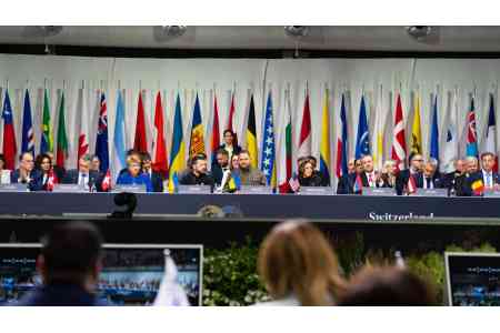 Հայաստանը չի ստորագրել Ուկրաինայի հարցով հունիսի 16-ին Շվեյցարիայում կայացած գագաթնաժողովի ամփոփիչ հռչակագիրը 