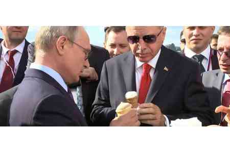 Everything is on schedule, according to plan. There are no glitches,  Putin told Erdogan