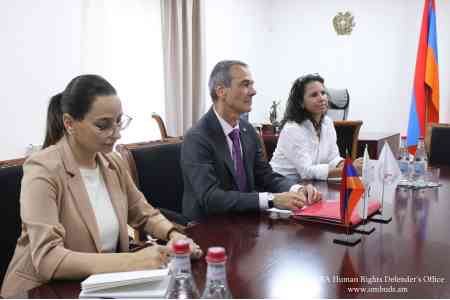 Թիերի Ռիբոն վերահաստատել է Հայաստանի ՄԻՊ գրասենյակի հետ համագործակցությունը շարունակելու ԿԽՄԿ հանձնառությունը