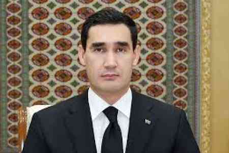 Turkmenistan President congratulates leadership of Armenia on  Independence Day
