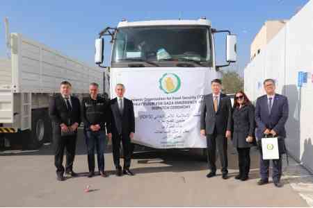 Kazakhstan Participates in Dispatchment of Humanitarian Aid Convoy to Gaza