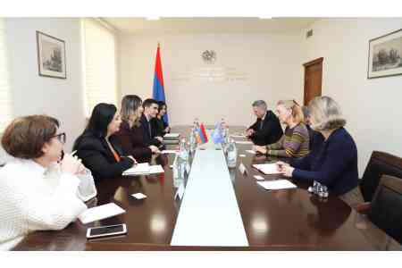 RA Minister of Justice, UNDP Resident Coordinator discuss key areas  of cooperation