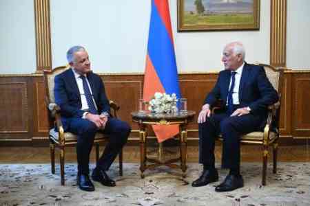 Armenian President,  EU  Delegation Head discuss new agenda of  bilateral partnership