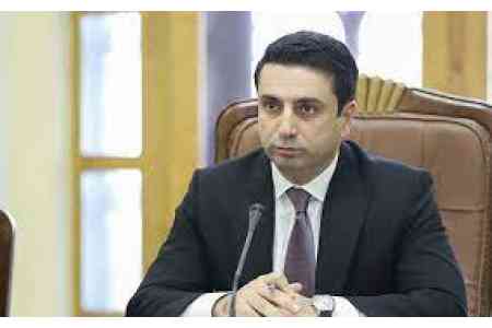Armenian Parliament Speaker  discusses  regional security issues with   British Ambassador, who is concluding his mission