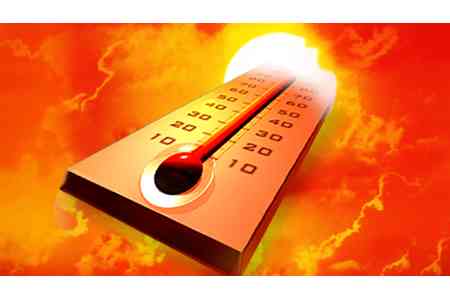 Air temperature in Armenia to reach 40 degrees
