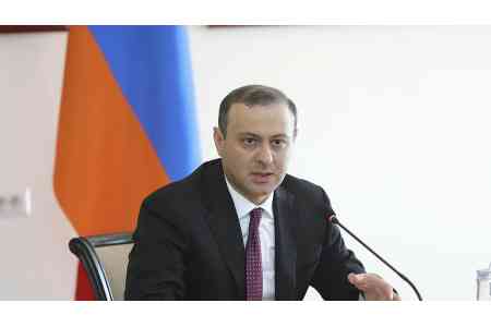 RA Security Council Sec rceives delegation of Judeo-Christian Union  `Save Armenia`