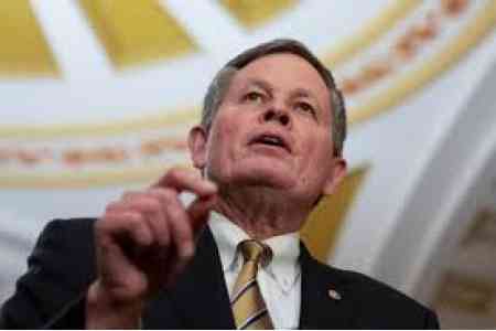 U.S. Senator explaining the historic potential of a peace deal  between Armenia and Azerbaijan
