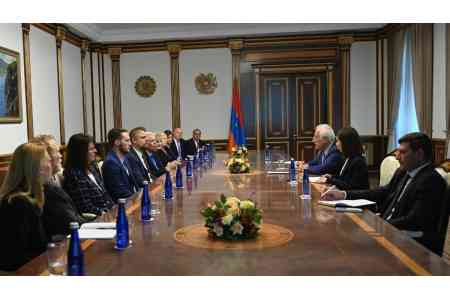 Վահագն Խաչատուրյանն ընդունել է «Save Armenia» հուդայաքրիստոնեական միության պատվիրակությանը