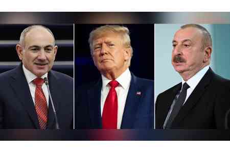  Donald Trump to host Armenian and Azerbaijani leaders in Washington