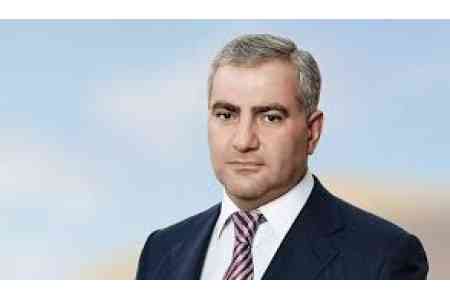Samvel Karapetyan announces creation of 