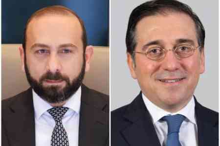 Հայաստանի և Իսպանիայի ԱԳՆ ղեկավարները քննարկել են երկկողմ գործընկերության զարգացմանն ուղղված քայլերը