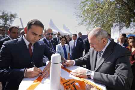 Construction started on new school building in Yerevan, named after Albert Azaryan