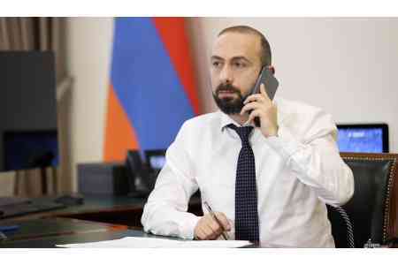 Armenian FM  holds phone call with his Kyrgyz counterpart 