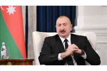 Ալիև. Օգոստոսի 8-ին Վաշինգտոնում տեղի ունեցածը հայ-ադրբեջանական դիմակայության ավարտ է