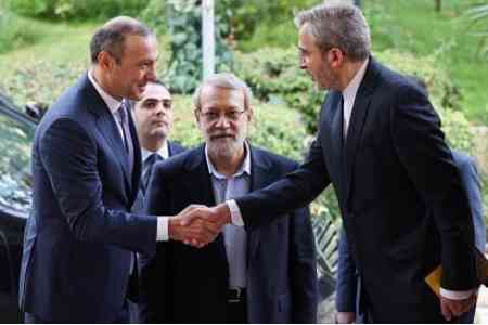 Armen Grigoryan holds key meeting with Ali Larijani in Iran