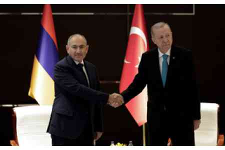 Armenian premier, Turkish president meet at SCO summit 